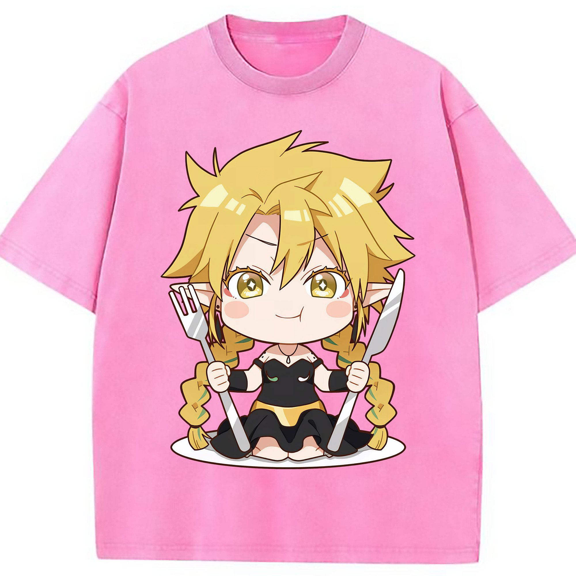 （画像用） 転スラ Regarding Reincarnated to Slime 綿100% ヴィンテージ風 半袖Tシャツ（フロントプリント）